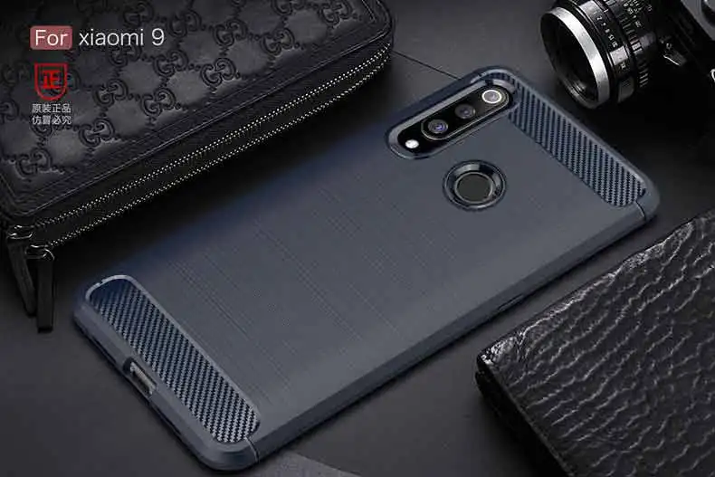 Чехол для Honor 10i, чехол из углеродного волокна 360, полная защита, чехол для телефона Huawei Honor 10 i, чехол, Прочный противоударный бампер, оболочка - Цвет: Синий