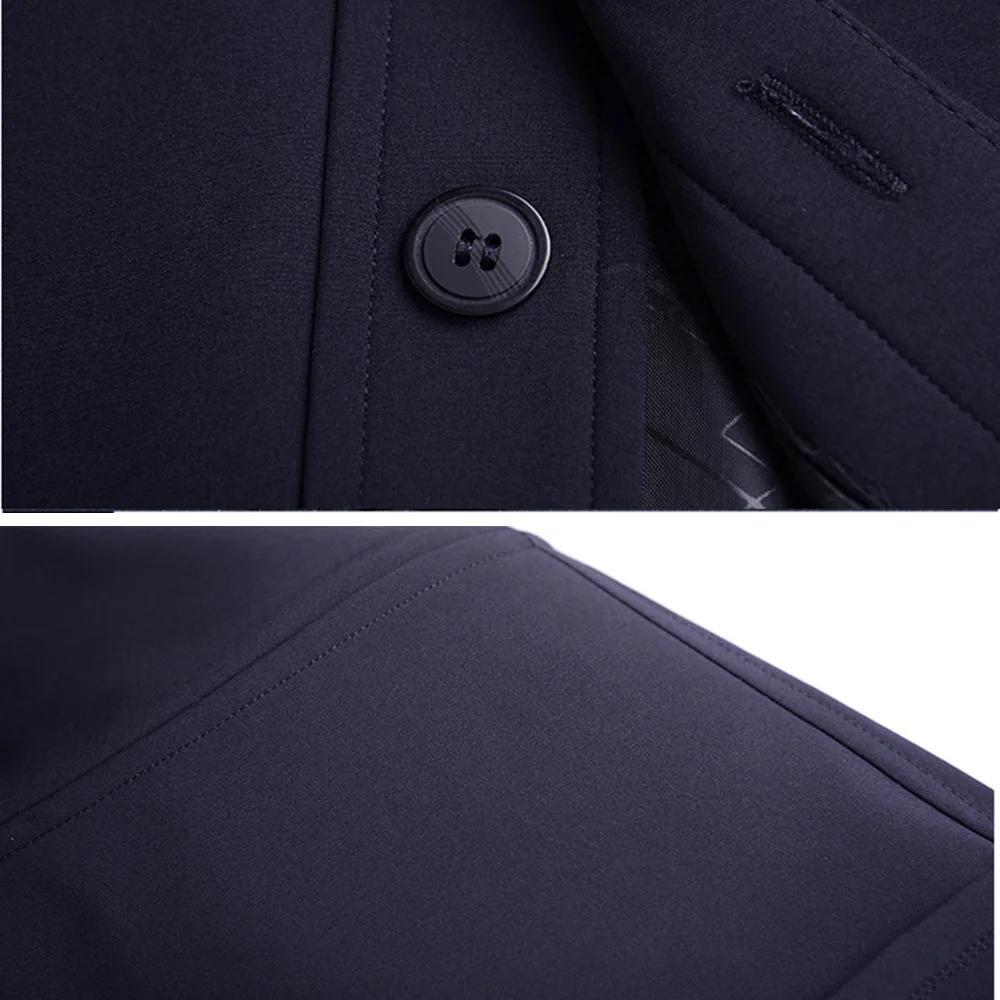 Мужская повседневная весенняя куртка с отложным воротником на молнии