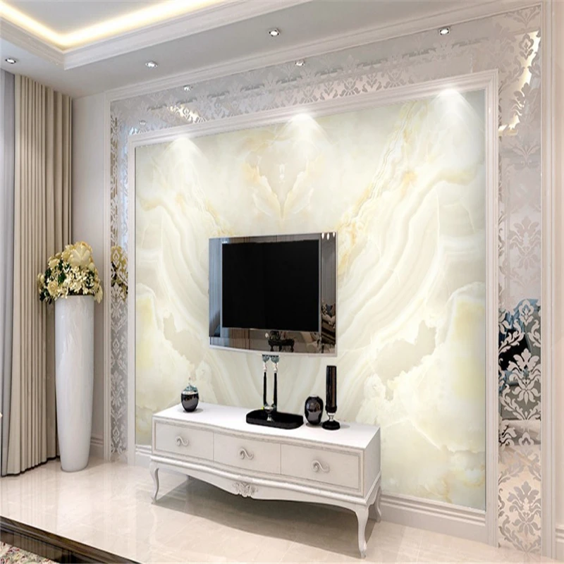 

beibehang Custom large background wallpaper HD European simple jade parquet background wall papel de parede para quarto