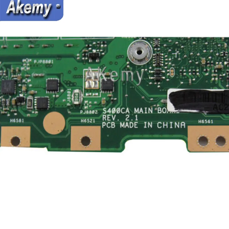 

Akemy S400CA Laptop motherboard for ASUS S400CA S500CA S400C S500C S400 S500 Test original mainboard 4G RAM 847 CPU