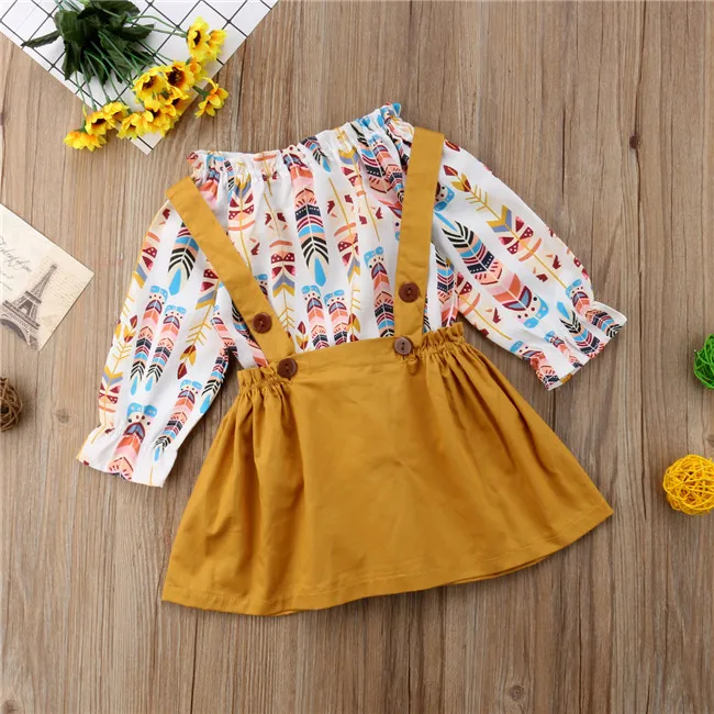 Новинка 2018 года нарядное платье с цветочным узором для девочек комплект одежды