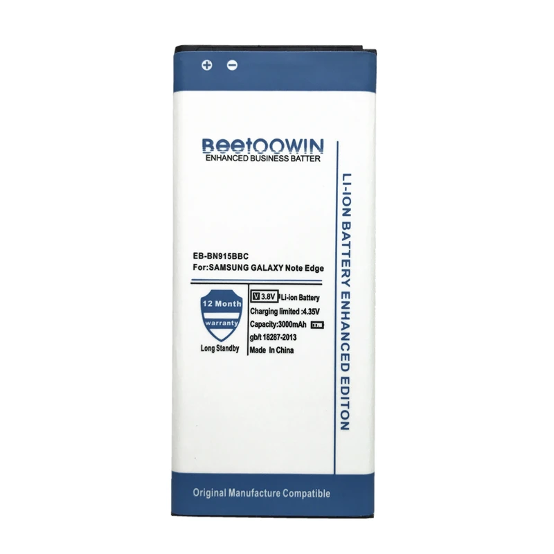 BEETOOWIN 3000mAh EB BN915BBC/E для Samsung Galaxy Note Edge N9150 аккумулятор N915K N915L N915S N915X SM N915 N915A N915D