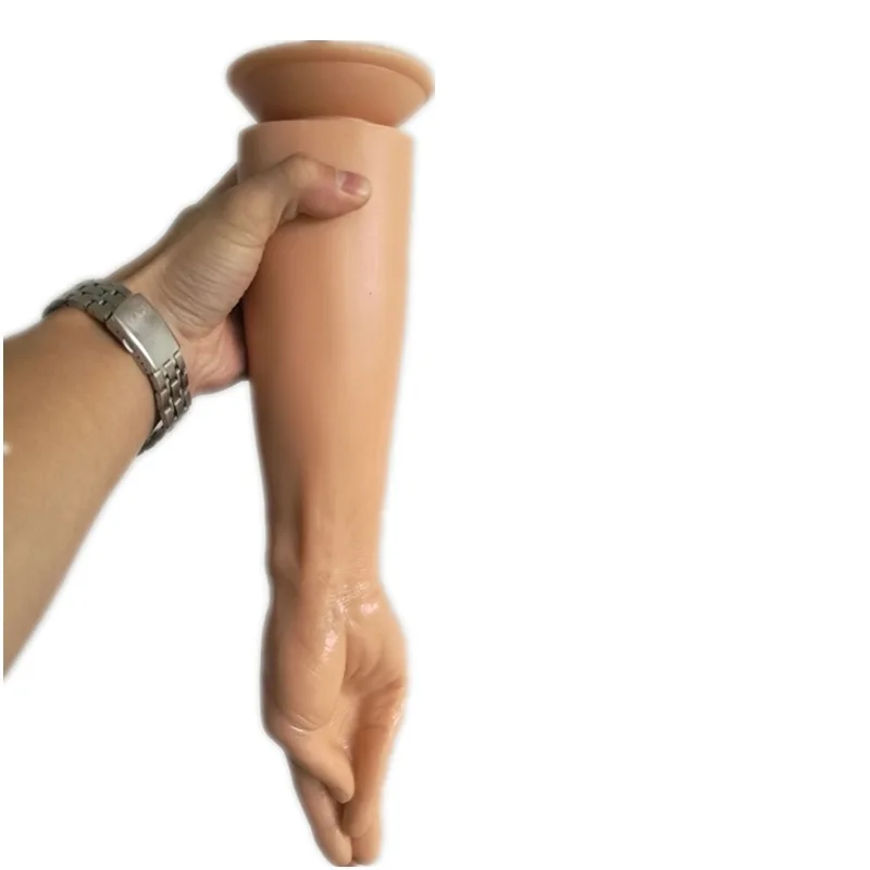 Новейшая модель На присоске дилдо женская рука огромная для мастурбации