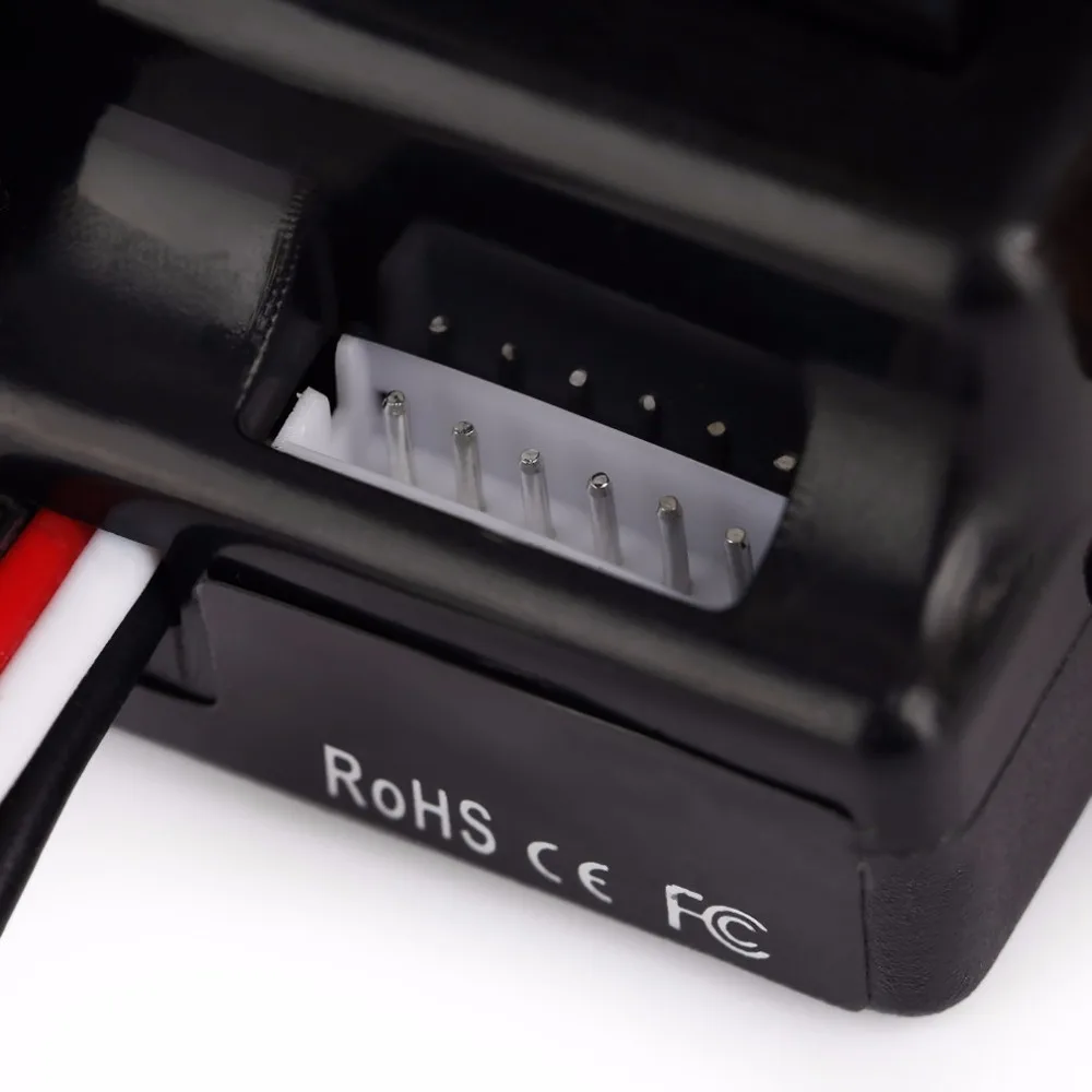 80A ESC Регулируемый Бесщеточный Регулятор скорости с датчиком и для 1/10 бегущего
