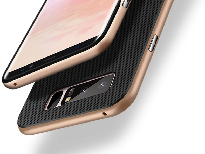 CAPSSICUM NOTE8 Kickstand чехол для samsung Galaxy Note 8 Чехлы 6,3 дюймов PC силиконовый гибкий тонкий гелевый Стенд задняя крышка оболочка