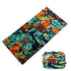 Велосипедные головные уборы с бахромой, волшебная бесшовная повязка-труба, мотоциклетный головной шарф, женская маска для лица