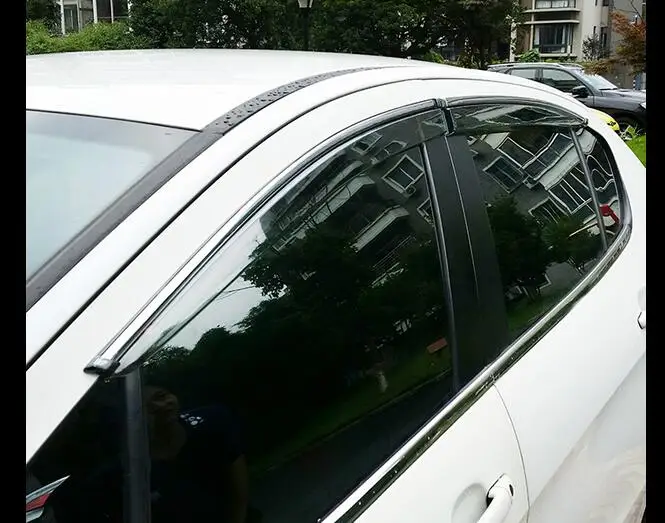 Дефлектор ветрового стекла для Peugeot 3008 2009 2012 2013 2014|wind deflector|window ventwindow visors window deflector |