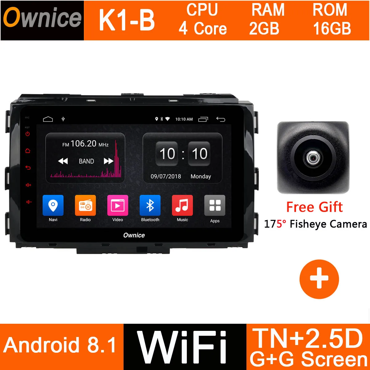 K1-B " ips 4 Гб ОЗУ 32 Гб ПЗУ Восьмиядерный Android 9,0 автомобильный DVD Радио DVD плеер с JPS и навигацией для Kia Carnival DSP Carplay - Цвет: K1-B