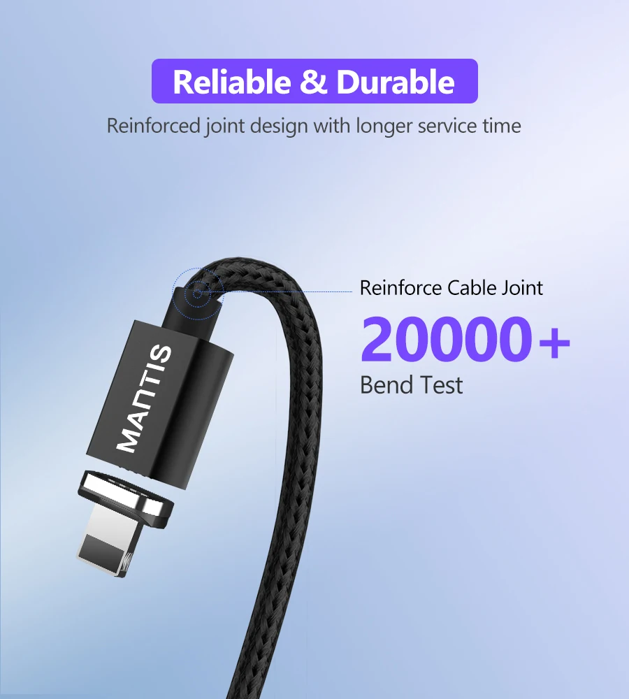 MANTIS Micro USB Магнитный кабель usb type C кабель для зарядки мобильных телефонов type-C USB-C кабель для iPhone huawei samsung Xiaomi 3A