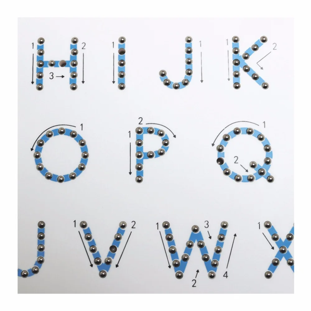 Магнитная доска для рисования планшета коврик игрушка шарик магнит стилус 26