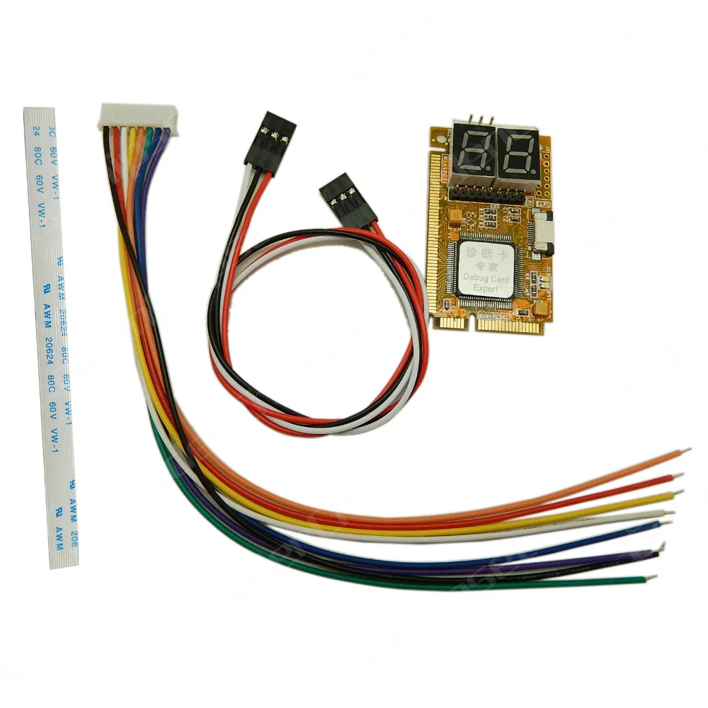 5 в 1 полный комплект PCI PCI-E LPC IEC ELPC отладочная карта PC диагностический анализатор тестер отладка с кабелями для ноутбука