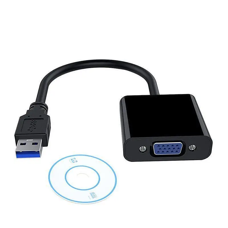 1080P USB 3 0 VGA Мульти дисплей Кабель адаптер внешняя графическая карта видео