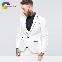 white men suits wedding suits evening party prom custom slim fit casual groom tailored tuxedos best man costume homme 3 pieces