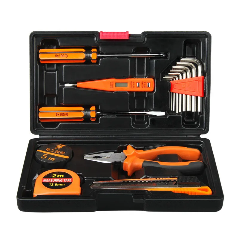 

16 Pieces Of Thick Political Sets Of Family Tools Suite Family Manual Maintenance Tool Kit
