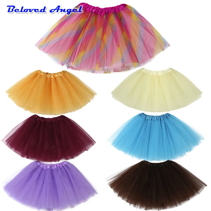 

Girls Tutu Skirt 2-7 Yrs Colorful Summer Fluffy Ball Gown Skirt Pettiskirt Toddler Girls Skirts Kids Baby Ballet Dance Skirts