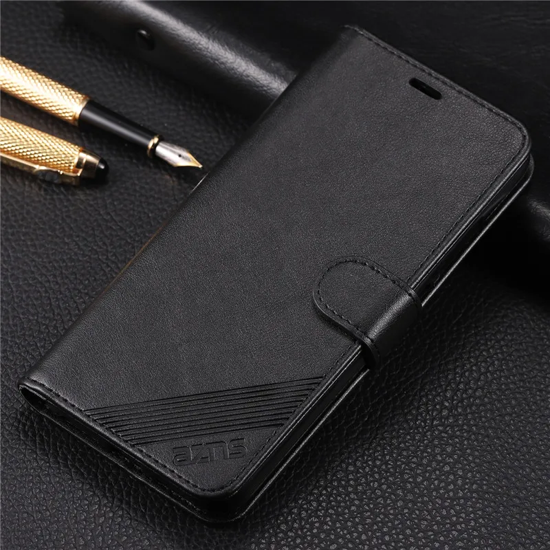 Для Xiaomi Redmi Note7 Pro Чехол, Роскошный футляр из искусственной кожи телефонные чехлы для телефона Redmi Note 7 Pro Чехол кожаный чехол-книжка с защитный чехол