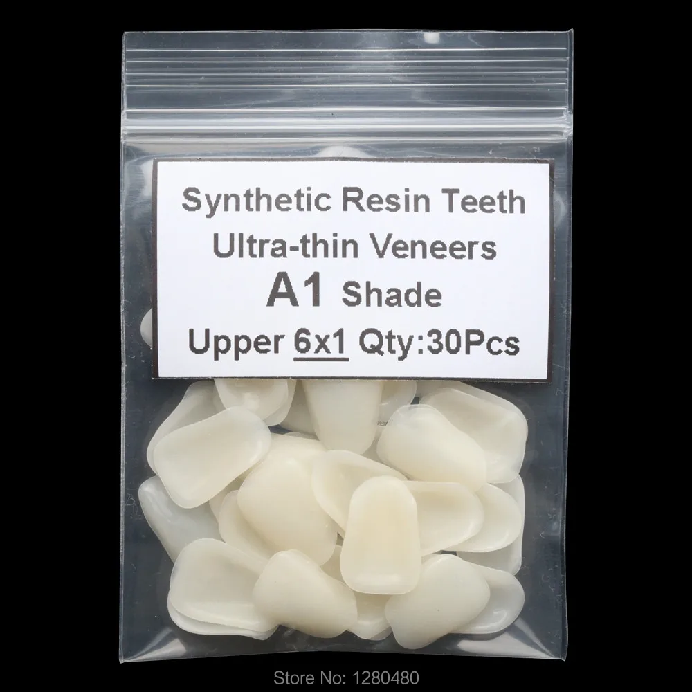 2 упаковки ультратонкие виниры для зубов из синтетической смолы | Красота и