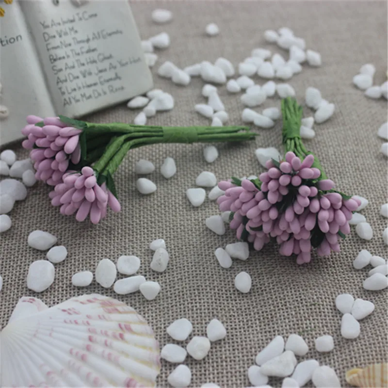 DIY новая Корейская розовая Звезда Спайк цветок розетка моделирование маленький Ягодный букет свадебные украшения 12 шт