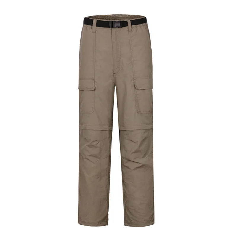 Мужская быстросохнущая Съемная дышащая туристическая рубашка и брюки весна-лето