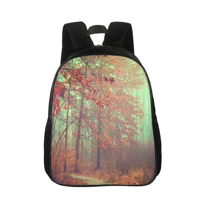 Индивидуальный рюкзак с дизайном деревьев женская сумка через плечо школьная