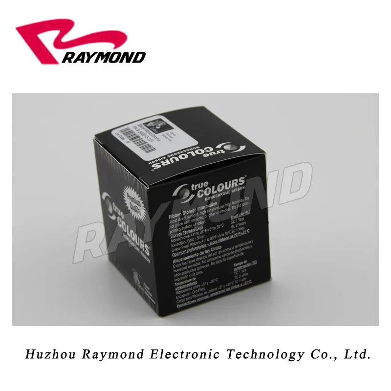 Оригинальная Зебра 800015-101 черная лента-1000 принтов для P310 P310C P330i P330m P400 P420C P420i P430i P500
