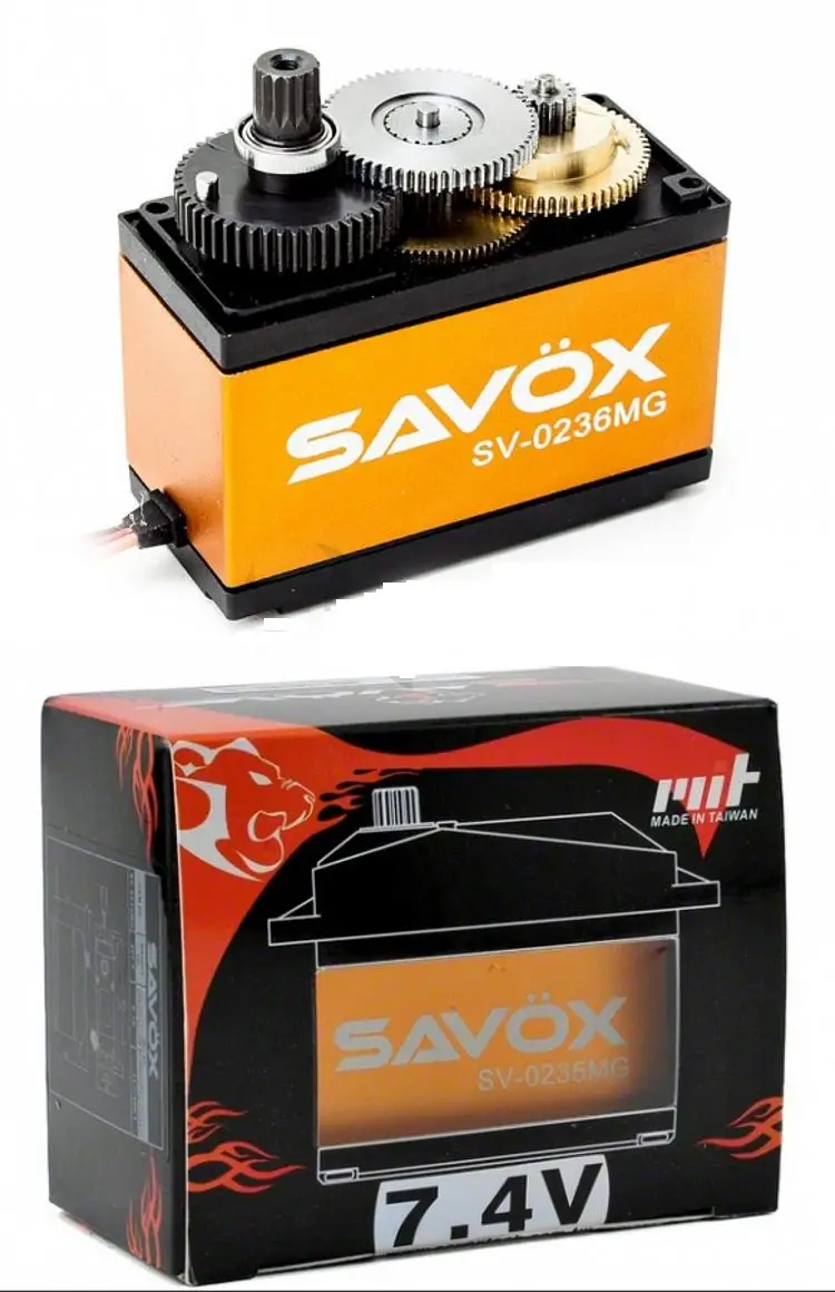 SAVOX супер крутящий момент Savox SV-0236MG высоковольтный цифровой сервопривод для 1/5 rc автомобилей