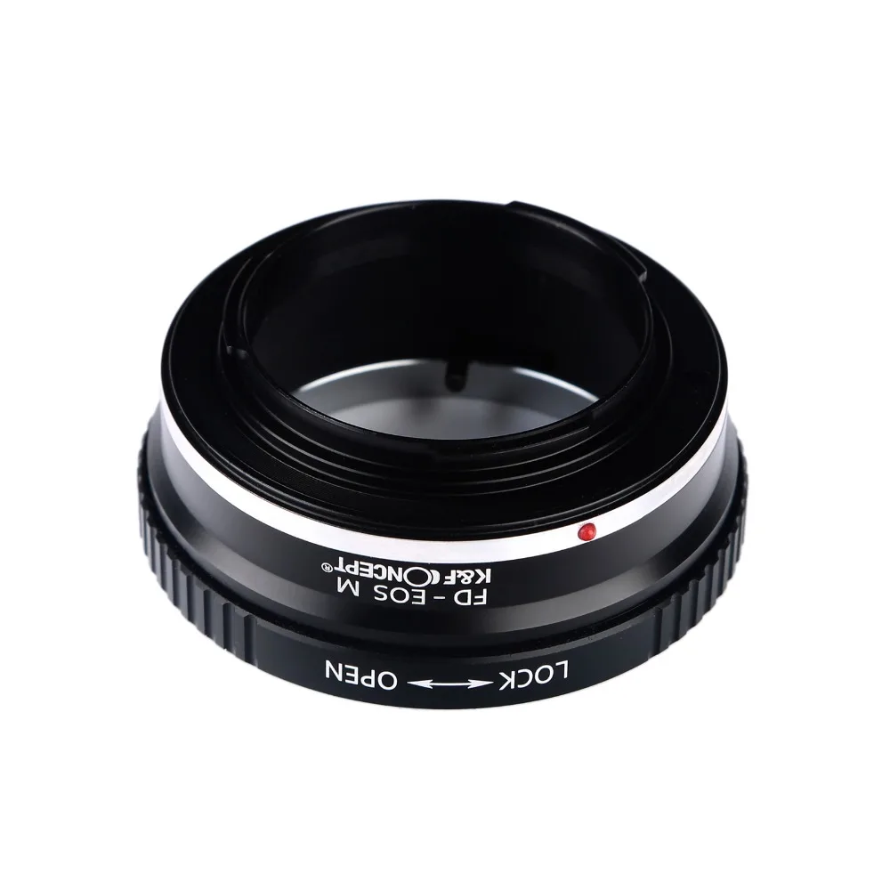 K & F CONCEPT адаптер крепления объектива для Canon FL FD Крепление к EOS M камеры|lens mount adapter|f