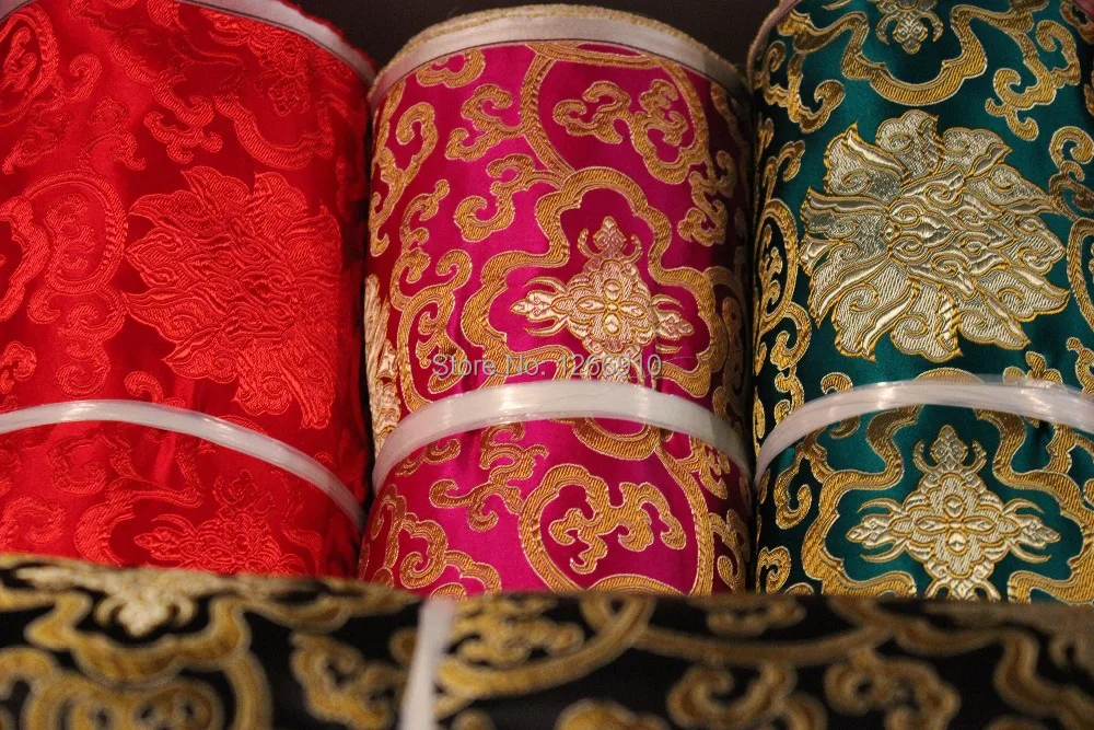 chinese silk brocade fabric cheongsam cushion qipao Classic FuGui Lucky Ruyi pattern | Дом и сад