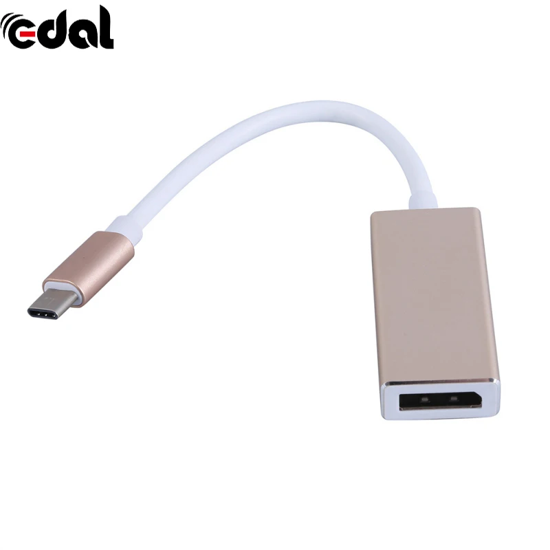 Универсальный USB C DisplayPort адаптер 3 1 type DP конвертер Поддержка 4K UHD 1080P для Macbook Pro| |