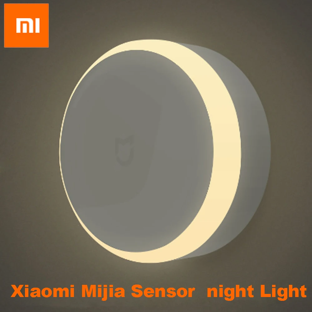 100% умный датчик Xiaomi Mijia ночник индукционный свет инфракрасный контроль