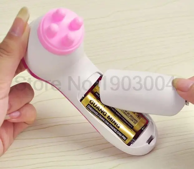 

6 in1 Electric Cleaning Brush Facial Pore Cleaner Massager Face Care Wash Face Brush Machine Replaceable Six brush