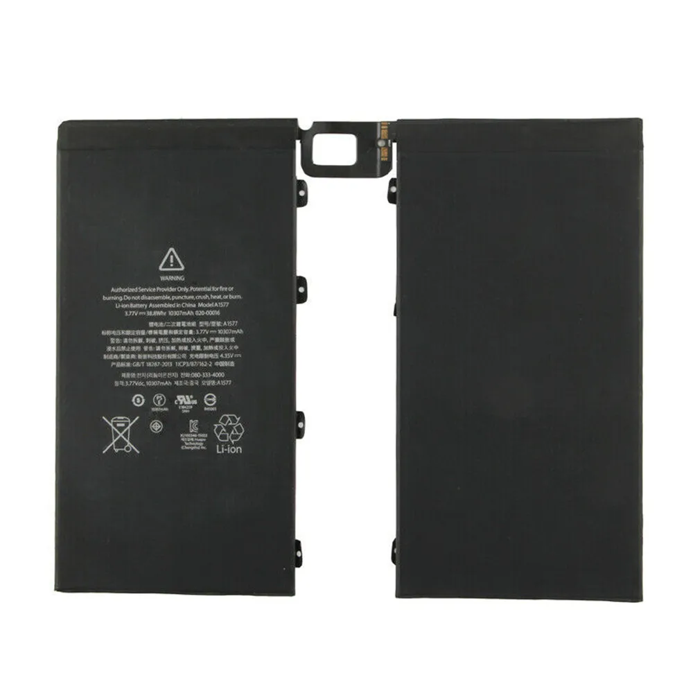 3 85 В 10307 мАч Новый OEM A1584 Аккумулятор для iPad pro 12 9 &quotA1584 A1652 A1577|Батареи планшетов и