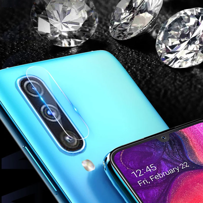 2 шт для задней панели Камера защитное устройство для объектива для samsung Galaxy A50 A70 A80 A60 A40 A40S A30 A20 A10 A750 A90 защитная пленка из закаленного стекла