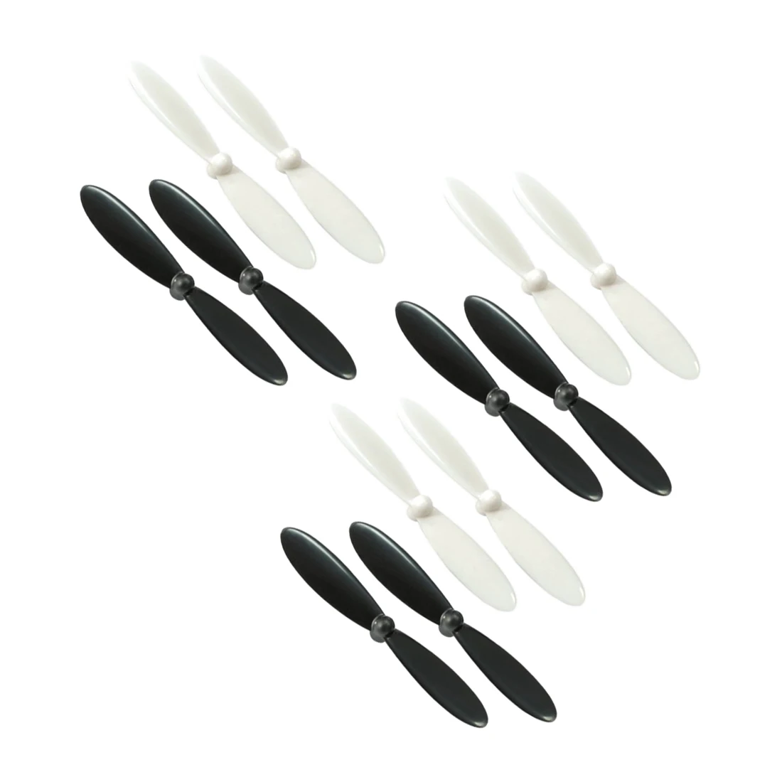 3 x Набор пропеллеров(12 роторов), подходит для Hubsan H107 X4, H107-02, Revell 24090, QS 550 XS, RC Quadcopter запасные части