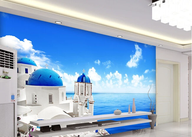 Обои с пейзажем на заказ обои изображением средиземноморского Эгейского моря