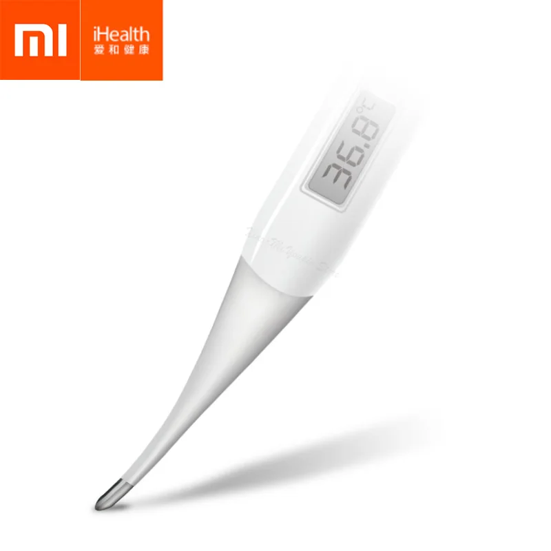 Xiaomi Youpin Andon медицинский детский Высокочувствительный светодиодный Электрический термометр для подмышек/оральных мягких головок термометр для взрослых детей - Цвет: White