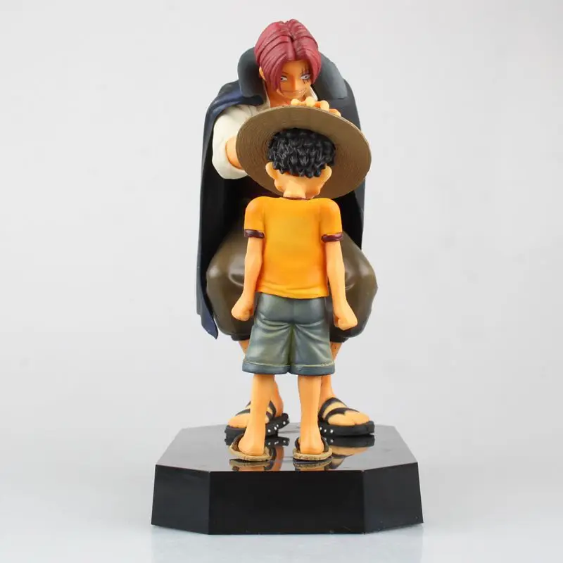 Аниме соломенная шляпа Луффи Шанкс цельное украшение из красных волос