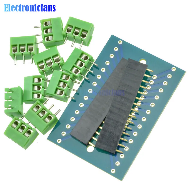 Расширительная плата клеммный адаптер DIY наборы для Arduino NANO IO щит V1.0|diy kit|kit for