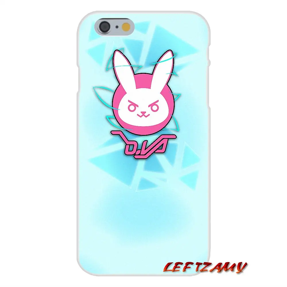 Прозрачный мягкий чехол сумка популярная игра overwatch OW D Va для Motorola Moto G LG Spirit G2 G3 Mini