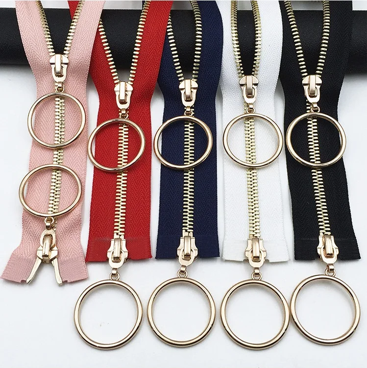 1 шт. медная молния для шитья пальто 80 см 100 120 см|zipper 80cm|zippers for sewingcopper zipper |