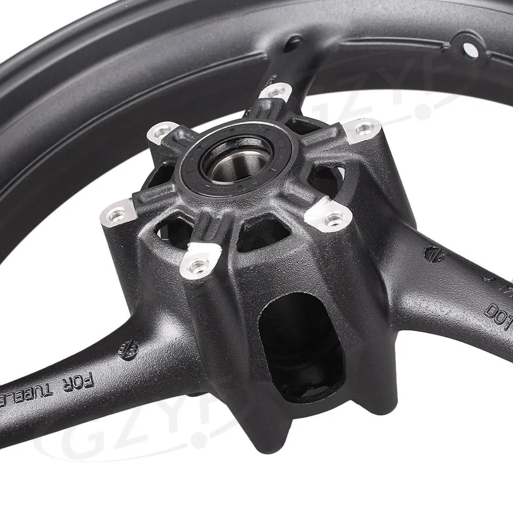 

Motorcycle Front Wheel Rim For Suzuki GSXR 600 GSXR750 2008 2009 2010 & GSXR 1000 2009 2010 2011 2012 -2016 Matte Black Alloy