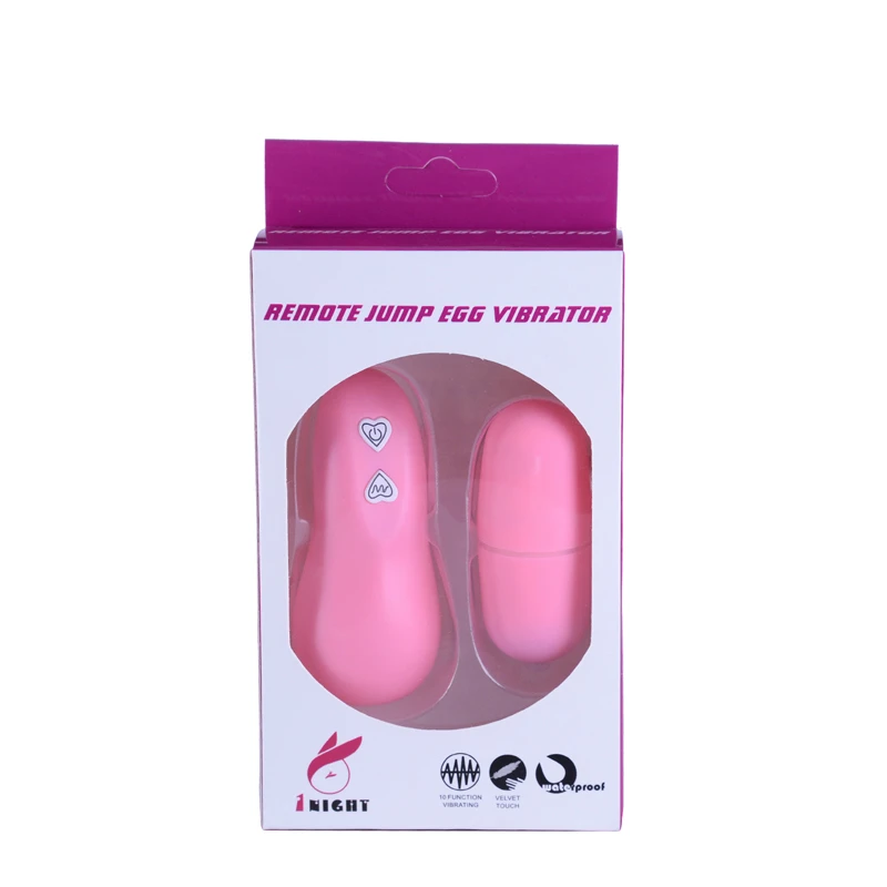 Вибрирующее яйцо для женщин с беспроводным управлением розовый/синий
