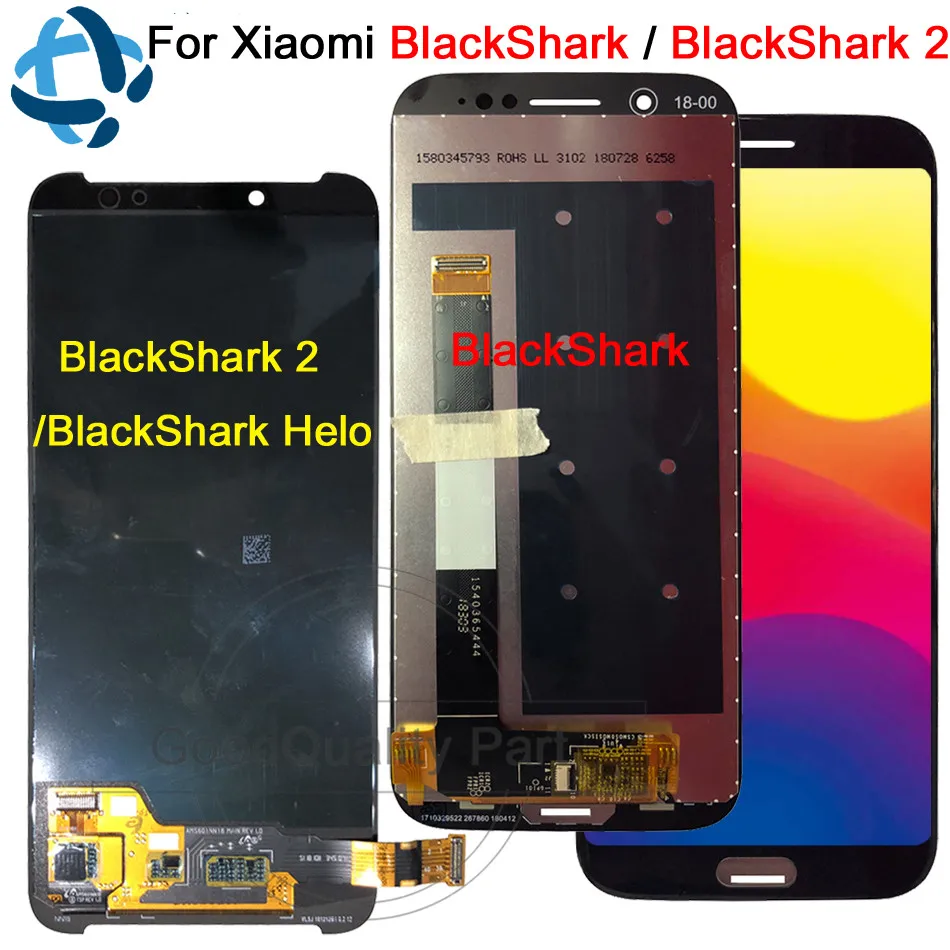 Для Xiaomi mi Black Shark ЖК дисплей сенсорный экран дигитайзер SKR A0 сборка Замена BlackShark helo