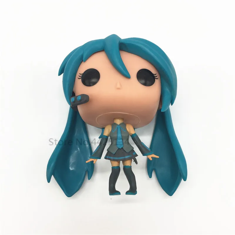 Новый FUNKO POP! 1 шт. виниловая кукла Hatsune Miku коллекция моделей для друга мальчика
