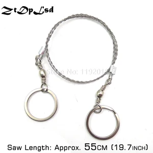 Портативная карманная цепная пила из нержавеющей стали с Карбоновым кольцом, для путешествий, кемпинга, ручная цепная пила, инструменты для дерева