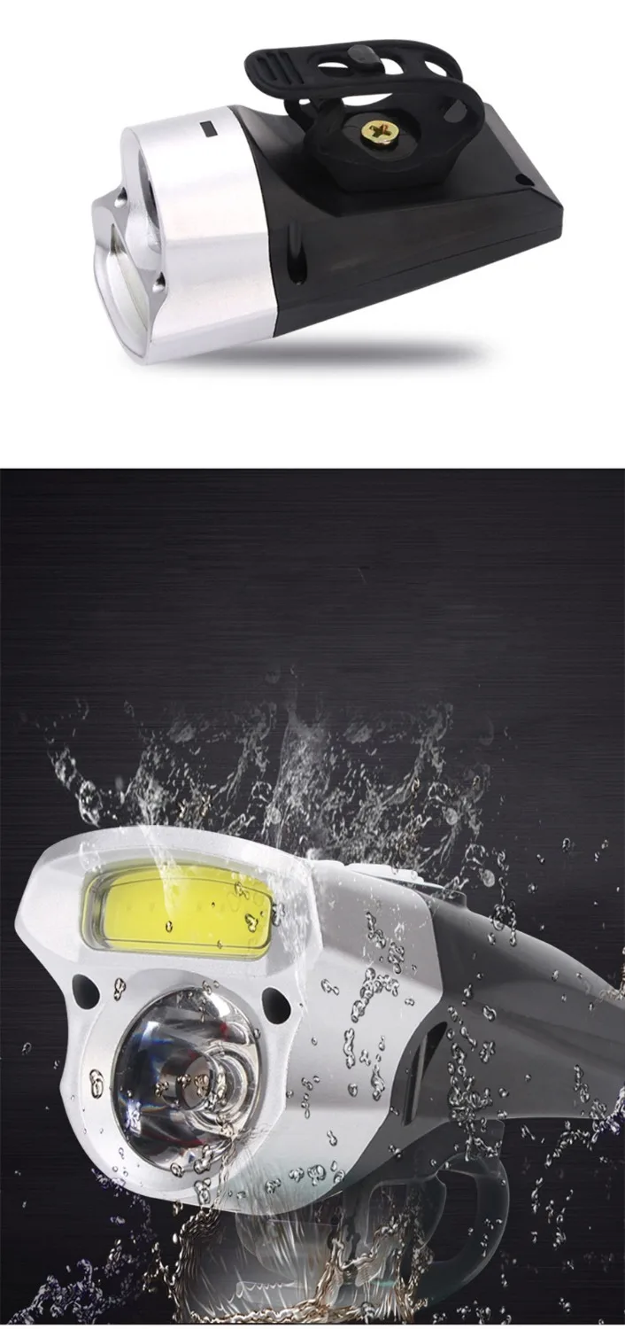 NEWBOLER 350 люмен фонарь для велосипеда USB Велоспорт велосипед спереди фары для MTB дорожный лампы велосипедные аксесуары