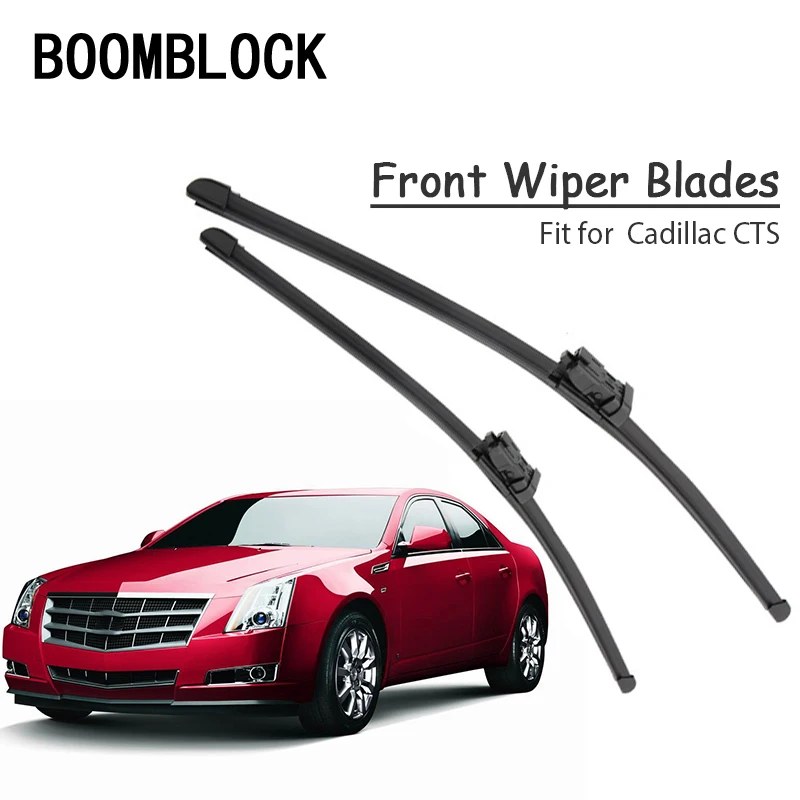 2 шт. резиновые щетки стеклоочистителя для Cadillac CTS 2018 2017 2015 2004|Стеклоочистители| |