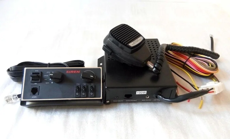 Предупредительная сигнализация выше звезды 100 Вт полицейская сирена усилители с