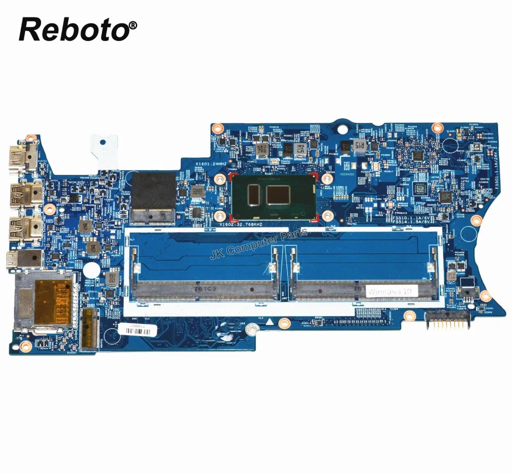 Для hp Pavilion x360 14-BA материнская плата для ноутбука DDR4 i3-7100U 2,40 GHz cpu 923689-601 16872-1 448.0C203.0011 протестированная Быстрая