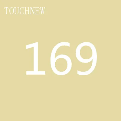 169 TOUCHNEW на заказ, одноцветные эскизные маркеры на спиртовой основе, двойная головка, кисть, маркеры, ручка для рисования, манга, товары для рукоделия, маркеры - Цвет: 169